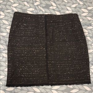 Trina Turk Black Tweed Skirt